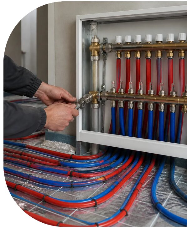 Монтаж отопления: сшитый полиэтилен в Волхове от 523 р. | АПаруса-Влх
